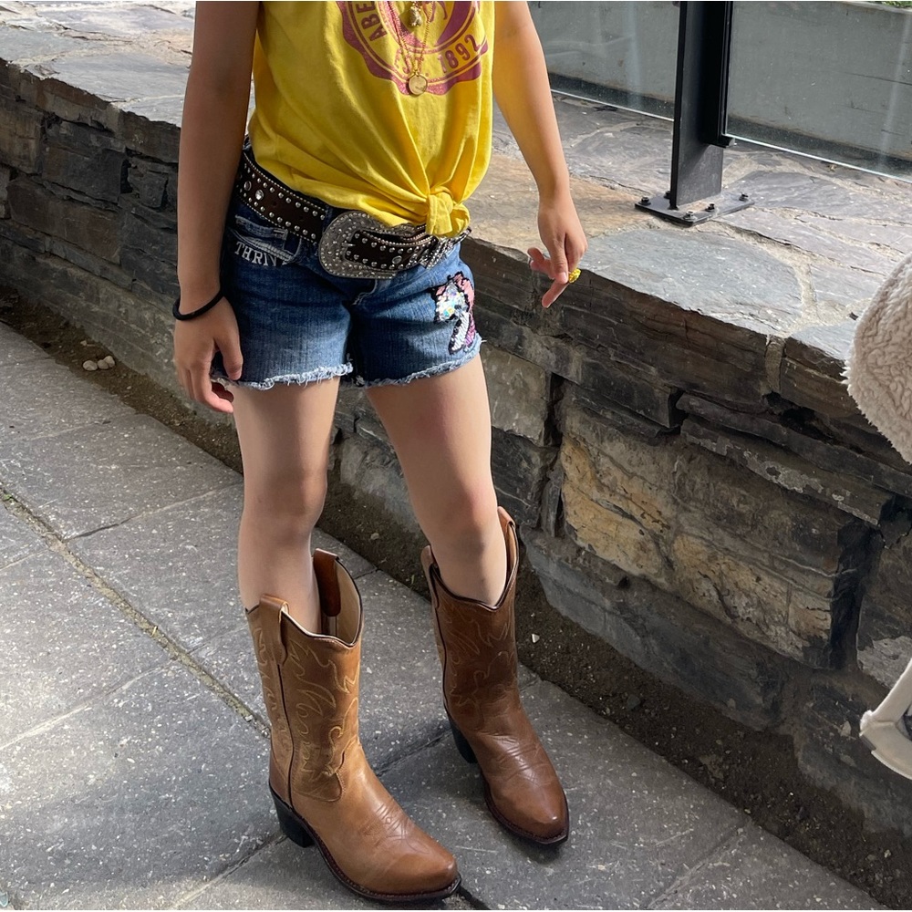 kids cowboy boots size13